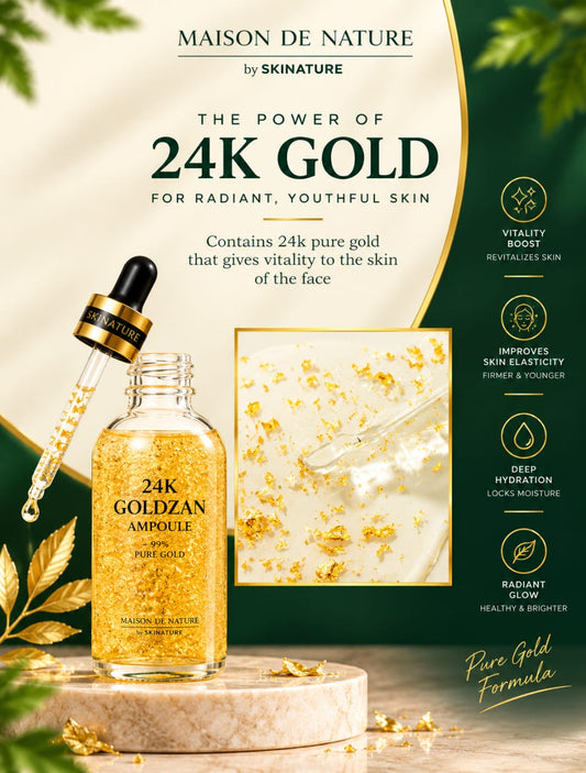 24K Goldzan Facial Serum 100ML