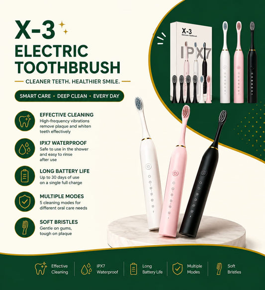 Ultrasonic Sonic Electric Toothbrush