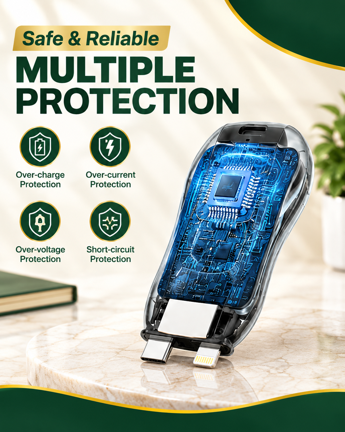 Keychain Portable Power Bank