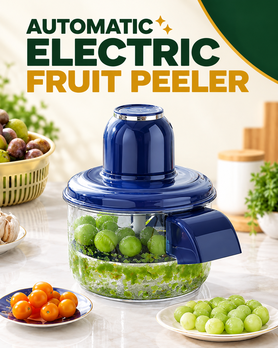 Automatic Electric Fruit Peeler