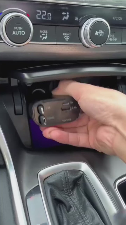 120w Car Charger with Cable Type C and iPhone.